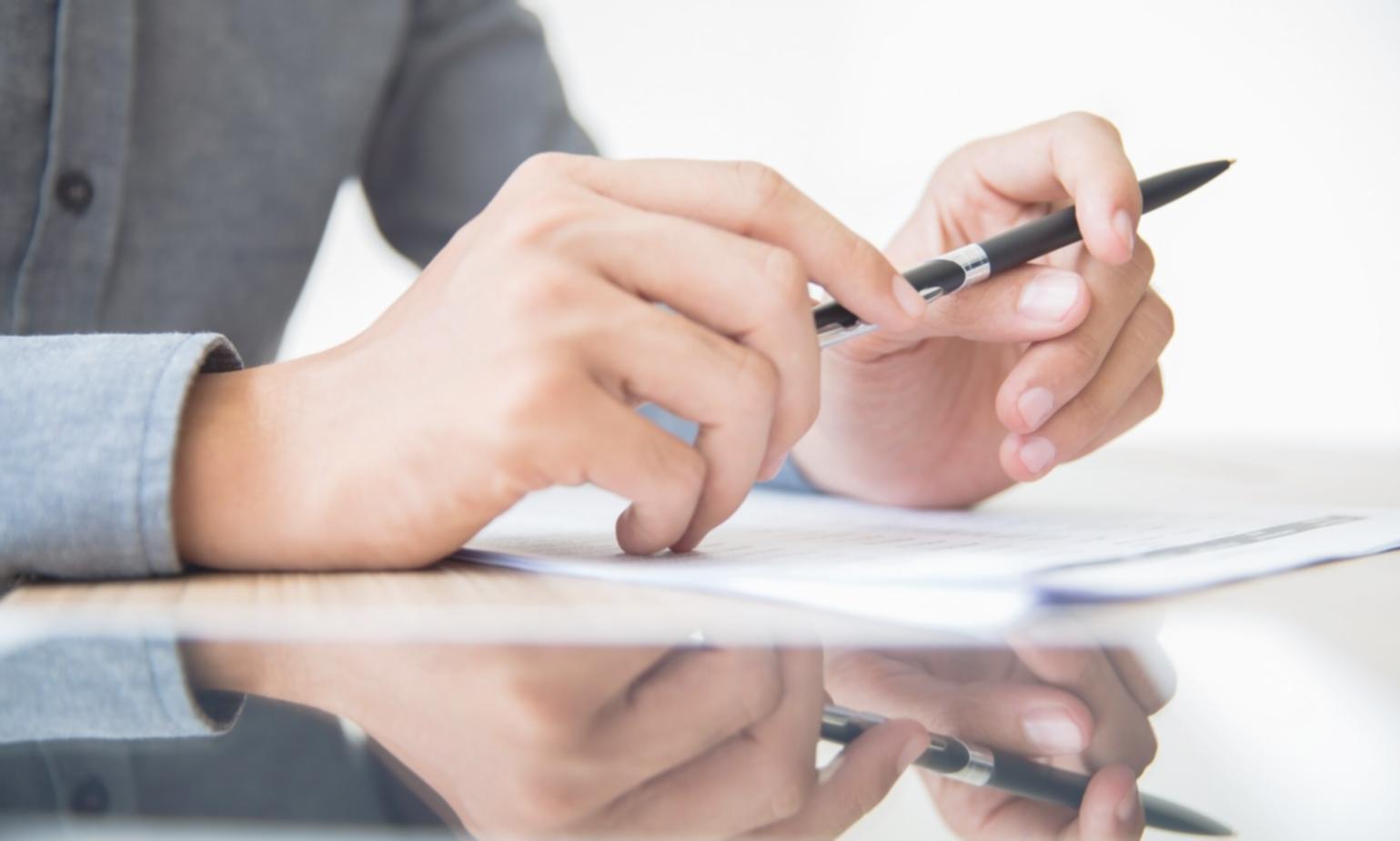 Strategic planning meeting discussing long-term business finance goals